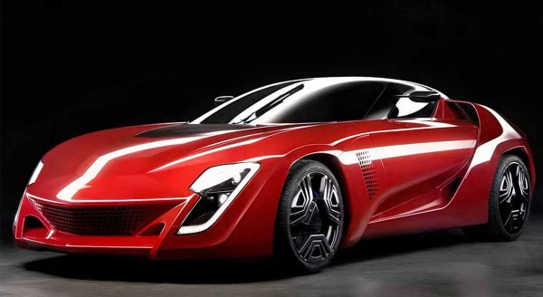 Историческата италианска компания за дизайн и каросерийно производство Bertone е основана през 1912 г. и е активна до фалита си през 2014 г. Преди да се разпадне, тя лансира Mantide, суперкола, представена през 2009 г. и базирана на Corvette C6 ZR1.

Мозъкът зад дизайна е американецът Джейсън Кастриота, който по това време ръководи съответния отдел в Bertone. Планирана е производствена серия от 10 бройки, но е сглобена само една. Динамиката е невероятна, благодарение на каросерията, олекотена със 113 кг, а мощността е 638 к.с.
