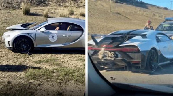 В Мароко през 2024 г. два хиперавтомобила Bugatti Chiron се сблъскаха по време на автопоход, при което една от колите изхвърча в канавката със сериозни повреди. Общата стойност на Pur Sport с мощност 1500 к.с. ($5 млн.) и Super Sport с мощност 1600 к.с. ($3,9 млн.) възлиза на близо $9 милиона.
