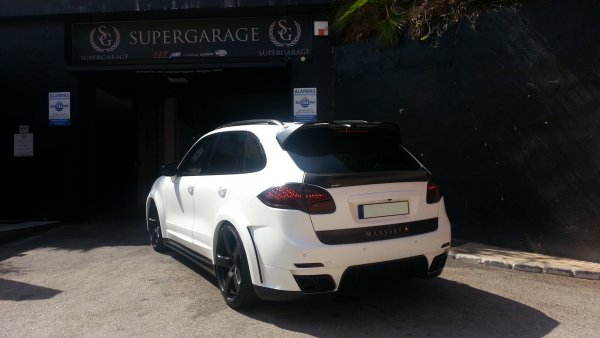 Porsche Cayenne Turbo S Mansory на Кристияно Роналдо