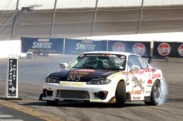 Formula Drift 2008. Писта Irwindale, САЩ Калифорния