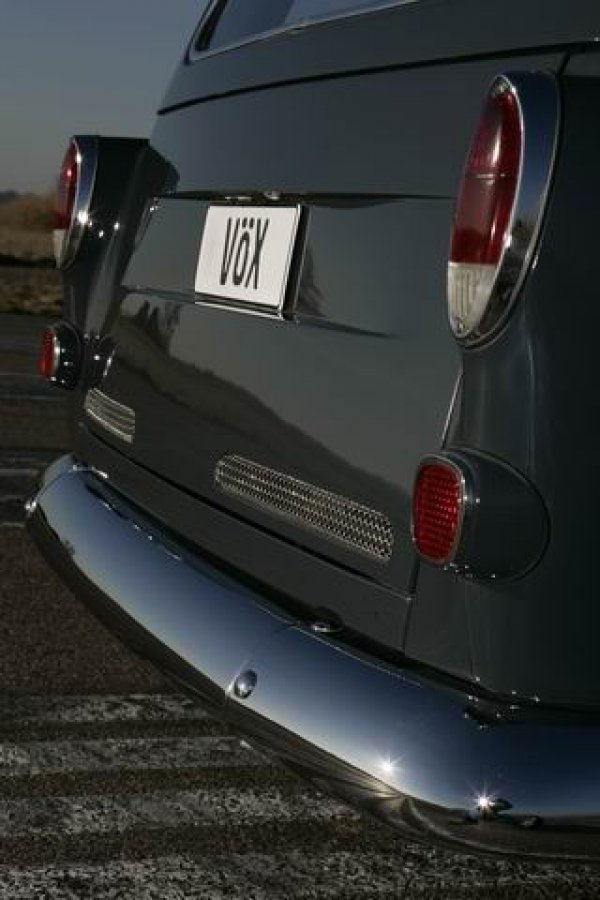 Тунинговано Volvo Amazon от 1969 година. Разполага със 799 к.с., изцедени от 2.8-литров двигател.