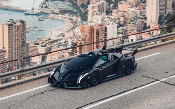 Година на производство: 2013

Произведени бройки: 4

Създадена в чест на 50-годишнината на Lamborghini, Veneno е изцяло за агресия и лукс, въплътени в екстремен дизайн. Общо бяха произведени четири автомобила, включително един прототип. Под капака има 6.5-литров V12, който ускорява колата до 355 км/ч. Veneno е изграден на базата на Aventador, но разполага с по-леко карбоново тяло и аеродинамика, вдъхновена от състезателни автомобили. Цената на този уникален автомобил надхвърли 4 милиона долара, което го прави един от най-скъпите Lamborghini.
