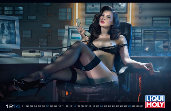 Календарът на Liqui Moly за 2015 г.