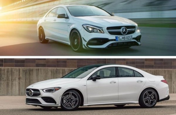 Може да ви се стори изненадващо, но версиите CLA35 и 45 всъщност са абсолютно идентични като максимален шум, въпреки солидната разлика в цената им. Но всъщност е очаквано, защото и двете коли ползват двулитров четирицилиндров турбомотор, само настройките са му различни. Е, и ускорението от 0 до 100 км/ч, което при CLA 45 е с цели 7 десети от секундата по-бързо.
