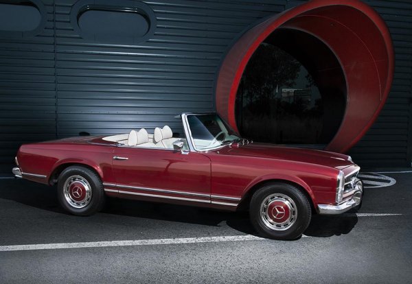 Реставриран Mercedes-Benz 280SL от българските специалисти Overdrive