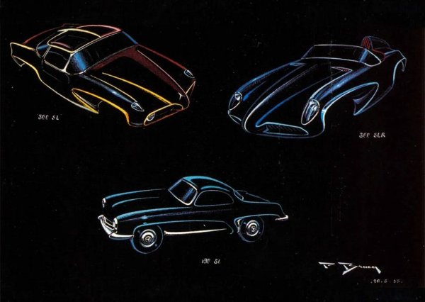 Рисунки на Брак от ерата Mercedes