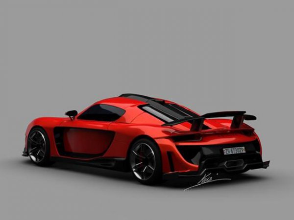 Genevart Celsius  - силно модифицирано Porsche 997