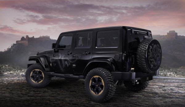 Jeep Wrangler Dragon Design Concept