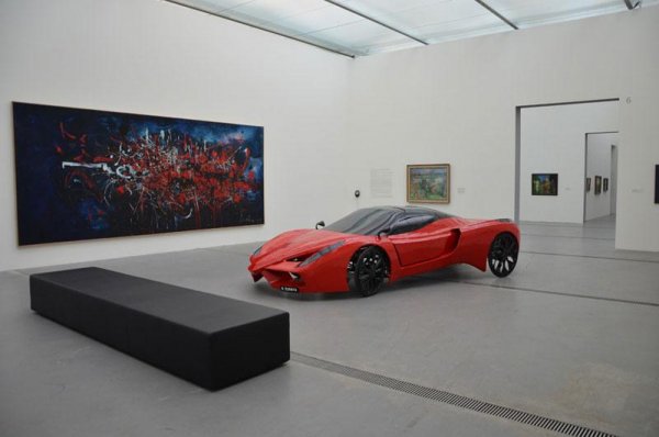 Fahrradi Farfall FFX - реплика на Ferrari FXX, която се задвижва с въртене на педали 