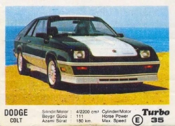 Пълна серия от 100 картинки "Turbo".