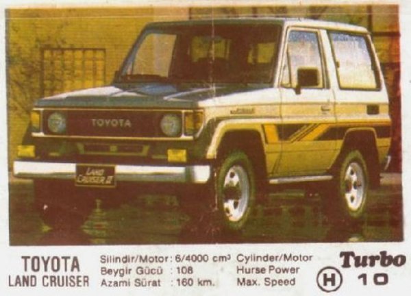 Пълна серия от 100 картинки "Turbo".