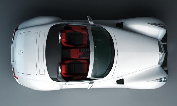 GWA 300 SLC - уникален автомобил, изработен от Gullwing America за клиент от Източна Европа. Колата е вдъхновена от Mercedes 300 SC и използва базата на SLS AMG Roadster
