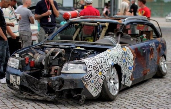 Рат Род - Audi А4 с двигател от Trabant