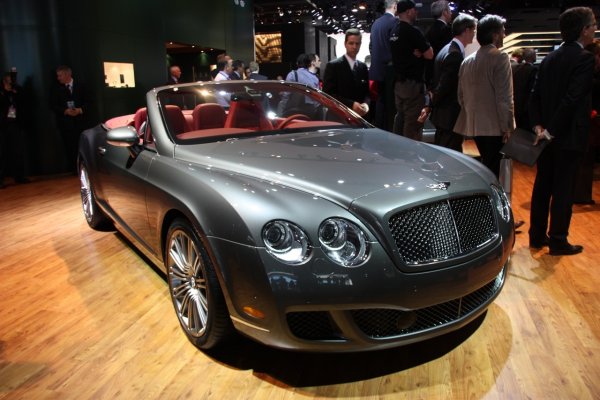 Bentley Continental GTC Speed / Детройт 2009
