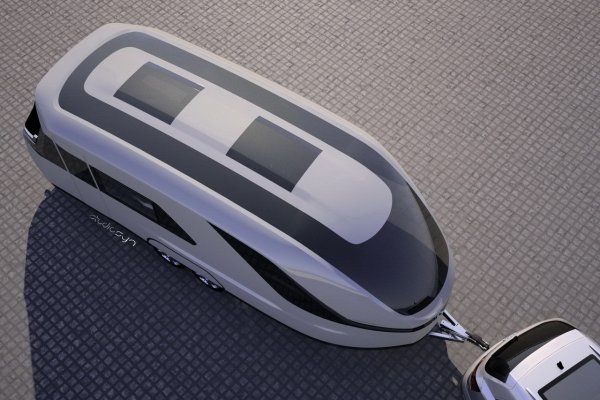 Knaus Tabbert Caravisio - концептуална каравана, вдъхновена от яхтите 