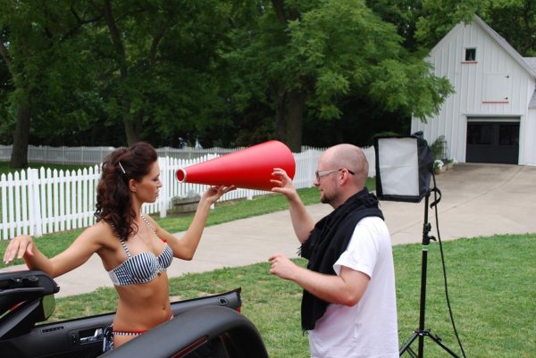 Кадри от мейкинга на MISS TUNING Calendar 2011