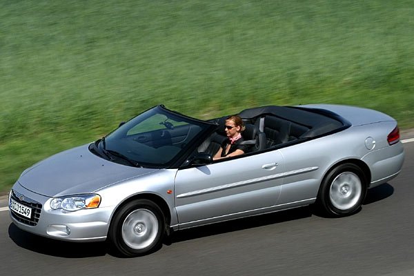 Chrysler Sebring Cabrio, V6 бензин с 203 к.с. и цени от около 34 400 евро 