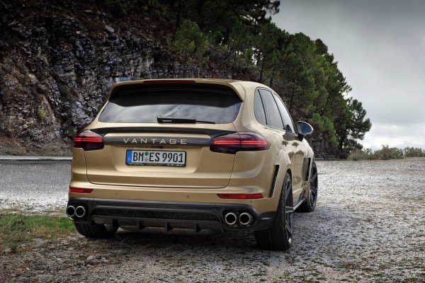 Porsche Cayenne Turbo Vantage Gold от Topcar 