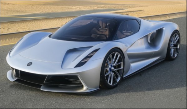 Марката Lotus се асоциира основно с леки и технически изпипани спортни коли, но нещата се промениха. Марката представи Evija - най-мощния сериен автомобил на планетата. На всяко колело на електрическата хиперкола има по един мотор с мощност 500 к.с., което означава съвкупно 2000 к.с. и 1700 Нм.

В основата на първия модел на Lotus от 10 години насам има 129-килограмов монокок, а теглото на колата е 1680 кг. Ускорението от 0 до 100 кч/ч ще отнема по-малко от 3 секунди.
