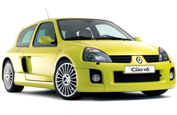 Eто ви ги френските инженери в пълния им блясък. Защо да не вземем - очевидно са си казали те - една евтина, практична малолитражка и да я превърнем в откачен спортен автомобил със средноразположен двигател? Резултатът бе Clio V6, един от най-необикновените модели в зората на новия век. Версията V6 Trophy си беше пълноценен състезателен автомобил с предпазна клетка, трансмисия Sadev, магнезиеви джанти и 285 коня мощност. 

