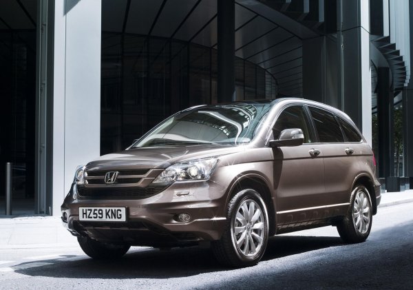 Още един кросоувър, който редовно заема челни места в класациите по надеждност. Повечето му версии без проблем изкарват до 300 000 км, което се отчита и от експертите на Consumer Reports. Те редовно поставят CR-V сред лидерите в класа си, същото се отнася и за класацията на TUV, където кросоувърът попада редовно сред първите три по надеждност за моделите до 10 години.

За тази сума може да се открие екземпляр от третото поколение, произвеждано до 2012 година. Окачването и автоматичната скоростна кутия на CR-V са много надеждни. Това се отнася и за атмосферните бензинови двигатели с обем 2,0 литра (150 к.с.) и 2.4 (166 к.с.).
