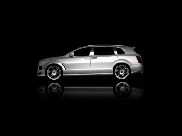 Tresor - брониран всъдеход, изграден на базата на Audi Q7.