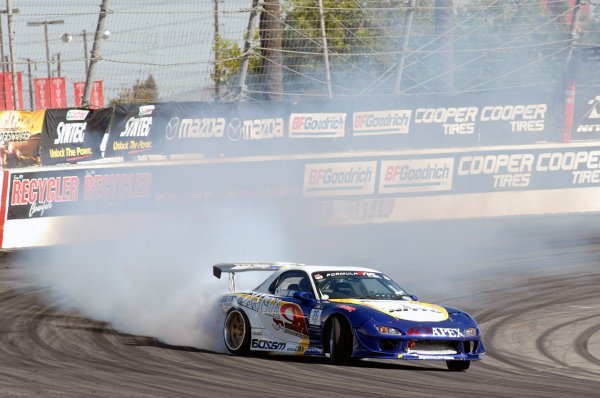 Formula Drift 2008. Писта Irwindale, САЩ Калифорния