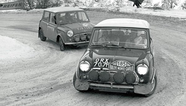 Днес всеки знае за триумфа на Пади Хопкърк в Рали Монте Карло през 1964 и за последвалите нови победи на Mini през 1965 и 1967. Но тогава идеята да вземеш евтина и немощна малолитражка, и да я изправиш срещу могъщите състезателни машини на Ford и Mercedes, несъмнено е изглеждала налудничава. 
