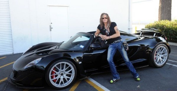 Новата суперкола на Стивън Тайлър - Hennessey Venom GT Spyder
