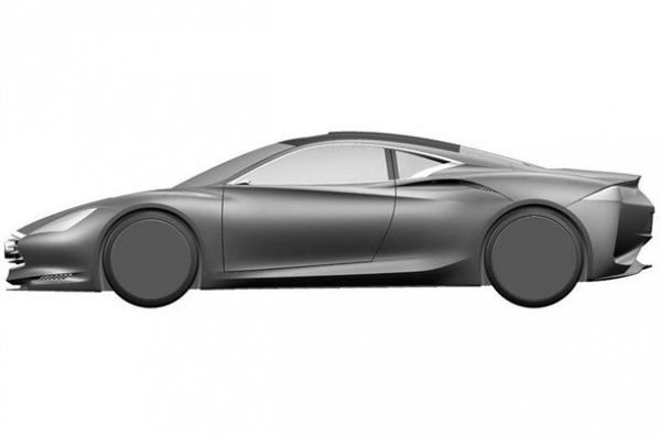 Infiniti EMERG-E (скици от патентното ведомство)