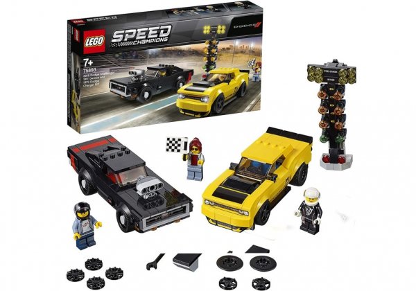 Легендарните датски тухлички са любими практически на всяко поколение деца от 50-те до днес. Колекцията Speed Chаmpions Kits предлага легендарни коли, но без фантастичните цени на по-софистицираните аналози от серията Technics. Освен класики като Porsche 911 Turbo 3.0 от 1974 и Audi Sport Quattro S1 от 1985, серията включва и съвременни машини като Ferrari F8 Tributo и Dodge Challenger SRT Demon. 
