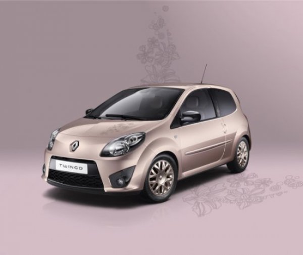 Miss Sixty е достатъчно популярен италиански бранд за женски дрехи, обувки и аксесоари. През 2010 г. той навлиза в автомобилния свят със специална версия на Renault Twingo. Тя се отличава по цвета - розов металик с различни апликации, както и с имитациите на татуировки на капака и багажика.
