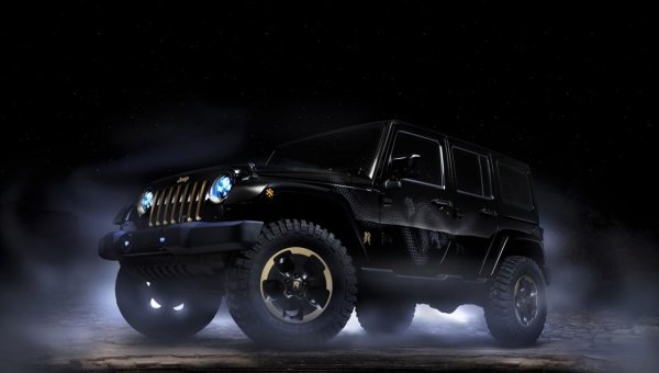 Jeep Wrangler Dragon Design Concept