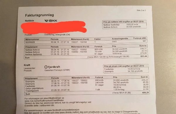 Впрочем същото се отнася и до нашия частен случай с Норвегия. Истината е, че е твърде рано да се прецени какви са ефектите от електромобилите върху мрежите и потреблението на ток - те просто още не са достатъчно масови. Над 50-те процента дял при продажбите на нови автомобили са впечатляващи, но все още електрическите коли не достигат и една четвърт от всички по норвежките пътища. А и дори при по-голямо насищане, Норвегия си остава твърде рядко населена страна - с едва 16 души на квадратен километър (България има 62 души на кв. км). Eфектите в нея едва ли ще са същите, като в някоя гъсто населена и многомилионна държава. 
Но един от тези ефекти може би вече започва да се проявява: за последното десетилетие цените на битовото електричество в Норвегия са се увеличили от 24.7 евроцента на киловатчас до почти 27 евроцента. Имат ли Tesla и компания вина за това? Тепърва ще видим. 

