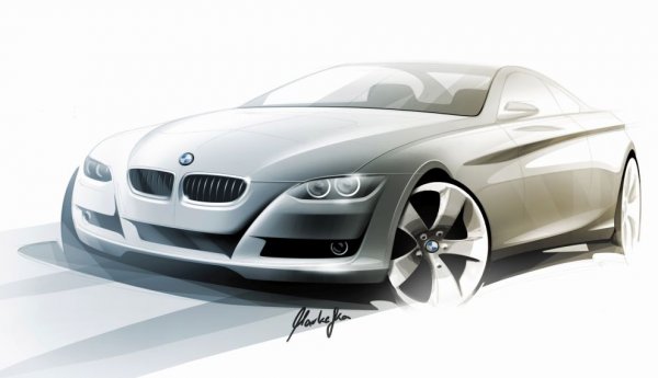 Дизайнът на седана и Touring-версията бе дело на японеца Джоджи Нагашима. Доста по-атрактивно изглеждащото Coupe бе проектирано от Марк Михаел Маркефка. 
Основното производство на Серия 3 за европейския пазар бе поделено между старата фабрика на BMW в Мюнхен и тези в Лайпциг и Регенсбург. За руския пазар имаше сглобка в предприятието на "Автотор" в Калининград, но шансът да попаднете на такъв автомобил в България е близък до нула. За Африка, Австралия и някои азиатски пазари моделът се сглобяваше в Рослин, ЮАР. 
