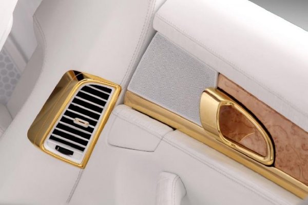 Крокодилска кожа и истинско злато - Porsche Panamera Turbo S от TopCar