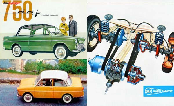 Значително по-евтина и проста алтернатива на сложните автоматици, така наречената безстепенна, или CVT, трансмисия е наложена за пръв път от холандската компания DAF. По начало производител на камион, през 50-те тя си пробва силите и с леките коли, залагайки най-вече на компактни модели с двуцилиндрови мотори като DAF 600. Шефът й Хуберт Ван Доорн лично създава т. нар. "вариоматик", при който предавателното число се променя чрез система от ремъци и цилиндричен вал. 
И до ден днешен технологията се използва широко, най-вече от азиатските производители.
