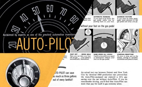 Още в началото на ХХ век някои автомобили на компании като Wilson-Pilcher и Peerless имат примитивни системи за поддържане на постоянна скорост. 
Но съвременният темпомат е изобретен през 1948 от инженер на име Ралф Тийтър (според легендата адвокатът му го возел, постоянно ускорявайки и спирайки, и докарвал Тийтър до бяс). Постепенно системата е доусъвършенствана и се монтира за пръв път в Chrysler Imperial през 1958. 
