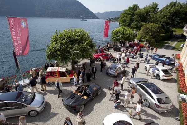 Кадри от конкурса за дизайн Concorso d&rsquo;Eleganza Villa d&rsquo;Este 2011.
