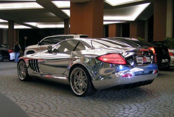Mercedes-Benz SLR McLaren - доработен в стил &bdquo;а ла Дубай&rdquo;