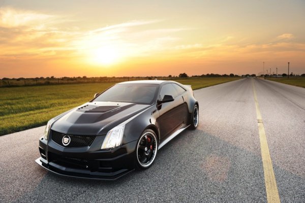 Cadillac VR1200 Twin Turbo Coupe - Cadillac CTS-V Coupe от Hennessey Performance