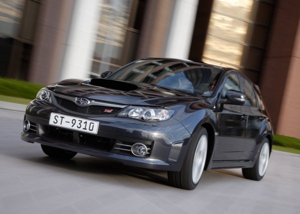 Този автомобил е последен в списъка, въпреки че е малко по-мощен от някои от колите преди него. Причината е, че Subaru WRX STI излезе през далечната 2008 година, но е оборудван с фирмената система за задвижване на четирите колела, спирачки Brembo, заден диференциал Torsen с ограничено приплъзване и високо ефективни гуми.