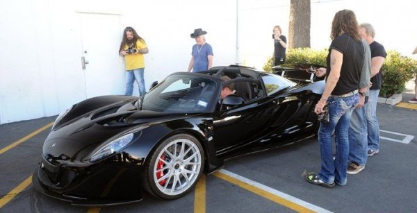 Новата суперкола на Стивън Тайлър - Hennessey Venom GT Spyder
