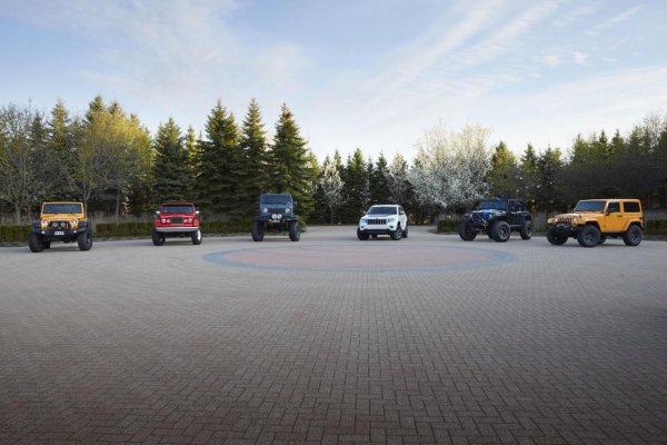 Шест концептуални модела, разработени съвместно от компаниите Jeep и Mopar