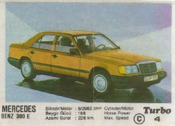 Пълна серия от 100 картинки "Turbo".