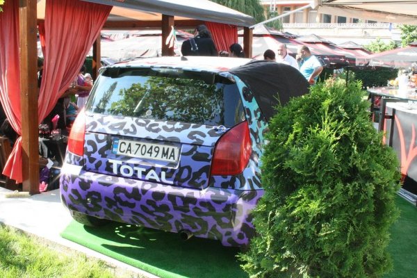 Новата рали кола на Екатерина Стратиева