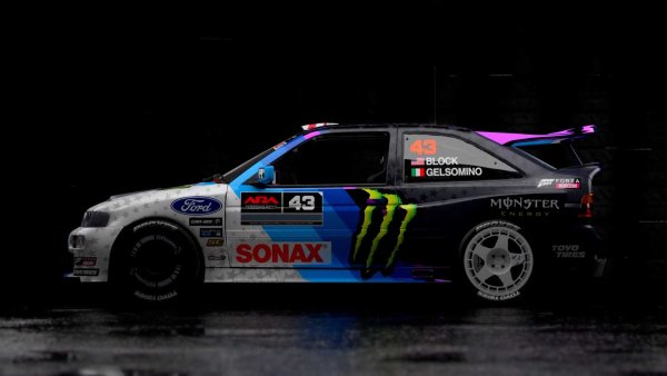 Това е любимият автомобил на Кен, който е подготвен стриктно по изискванията на група А и затова мощността му е ограничена на 350 к.с. Трансмисията е 6-степенна секвенциална на Sadev.
