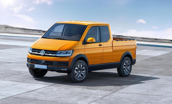 Volkswagen Tristar Concept - офроуд пикап на базата на Transporter