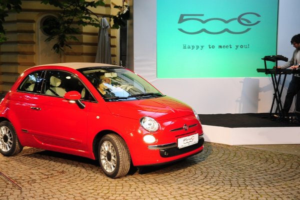 Българската премиера на Fiat 500C - кабрио версията на познатото бижу Fiat 500 