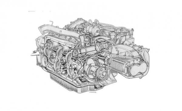 Този доста странен 3.3-литров, трицилиндров агрегат е останал в историята с прякора Commer Knocker (от knock - чукам). Устройството му е необичайно, меко казано - със срещуположни бутала, по две във всеки цилиндър, и без цилиндрови глави. Историята помни и други такива мотори, но те имат по два колянови вала, а тук е само един. 
